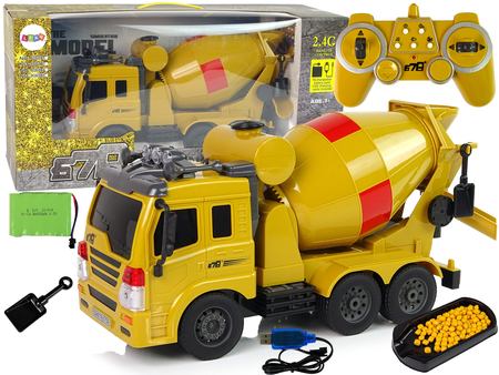 2.4G Remote Controlled Concrete Mixer Rotating Pear 1:20 Accessories
