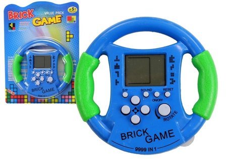 Brick Game Electronic Tetris Steering Wheel Blue