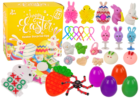 Easter Fidget Toys Anti-stress Toy Set 24 Elements
