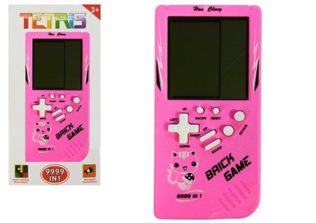 Electronic game Tetris Brick Game Pink