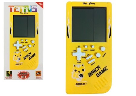 Electronic game Tetris Brick Game Yellow