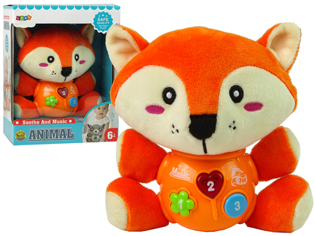 Interactive Educational Orange Fox Sound Lullaby Melodies