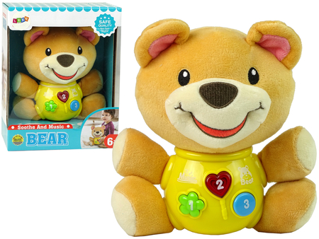 Interactive Educational Teddy Bear Sound Lullaby Melodies