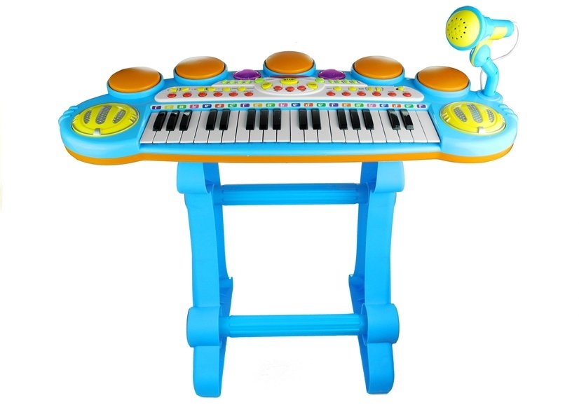 Details about   Electronic Piano Toy With Microphone & Stool For Kids 37 Keys Keyboard Children 