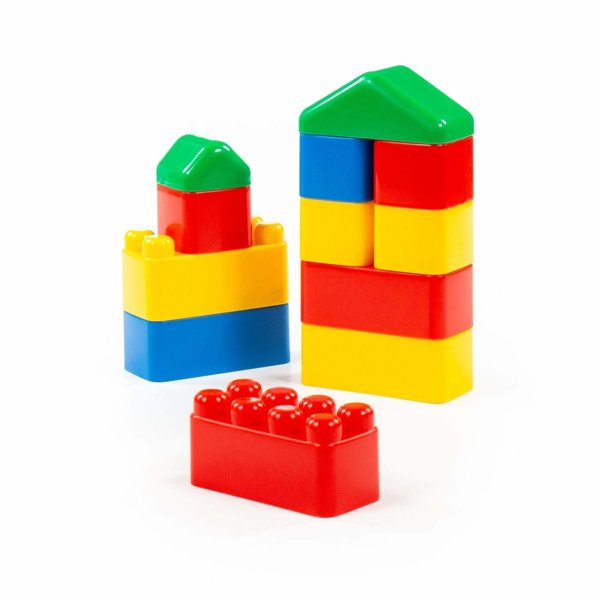 Baby Blocks 12 Pieces Coloured 61768