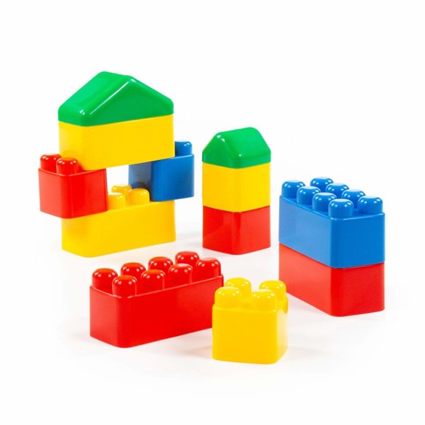 Baby Blocks 12 Pieces Coloured 61768