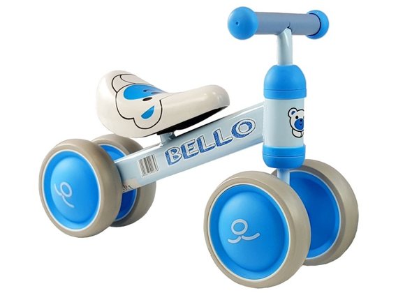 Balance Bike Bello Double Wheels Blue