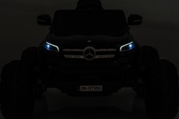 Battery Car Mercedes DK-MT950 4x4 Black Lacquered