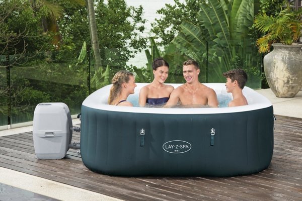 Bestway 60015 inflatable  180 x 180 x 66 cm  Jacuzzi spa for 6 people