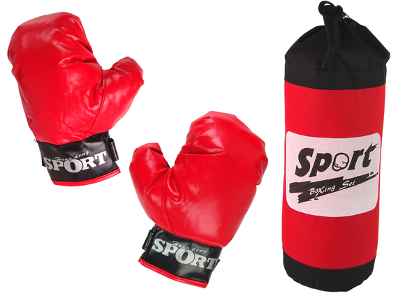 Boxing Set  Sack + Velcro gloves