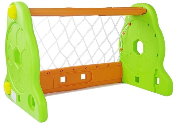 Children's Green and Orange Football Goal