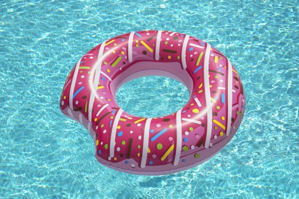 Donut Swimming Ring Pink 107 cm Bestway 36118