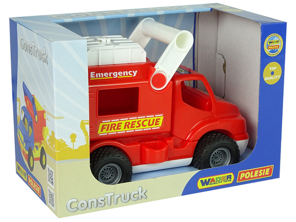 Fire Brigade ConsTruck Red Polesie 41920
