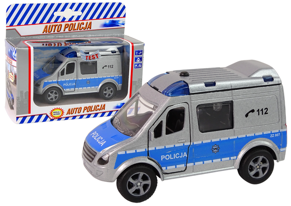 Metal Van Police Car Polish Returns HKG087