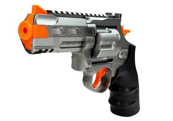 Police Kit Revolver 20cm Badge Holster Whistle Sound Light Effects
