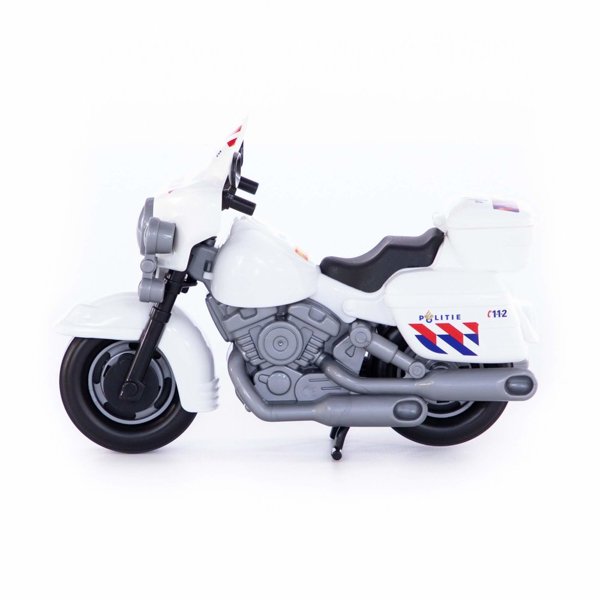Police Motorcycle for Toddlers Polesie White 71682