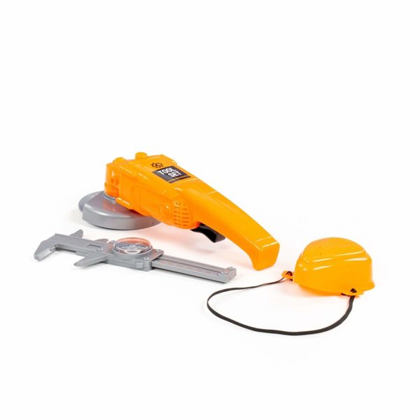 Set of Tools Grinder Mask Slide Caliper Orange 91123