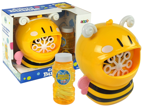 Soap Bubble Machine Bee Liquid