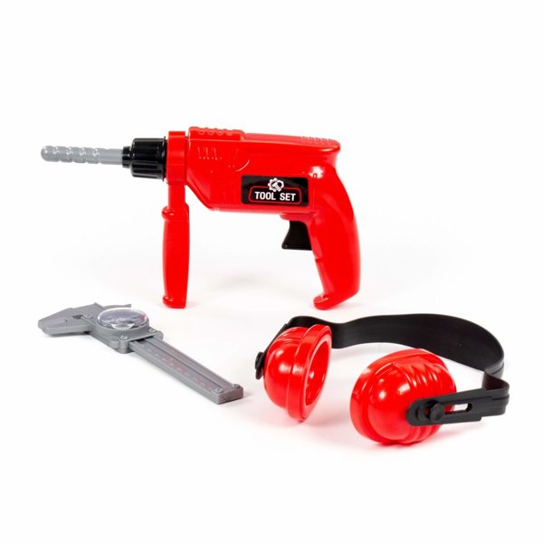 Tool Kit Red Drill Earmuffs Calliper 91116