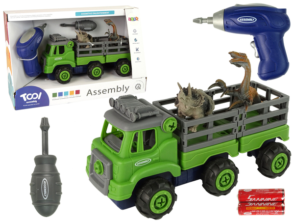 Truck Transport Dinosaurs Screwdriver