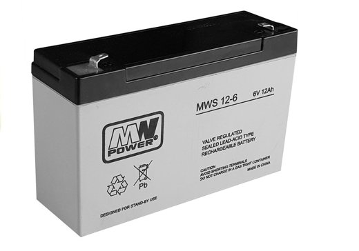  AGM Gel Battery For A Car For A 6V12Ah Battery