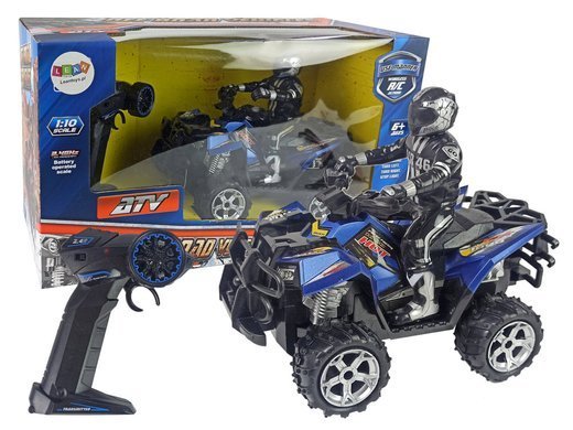 Quad Off Road Remote Controlled 2.4GH 1:10 Blue