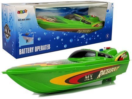 Motorboot-Batterien Grün und Gelb 4 Richtungen