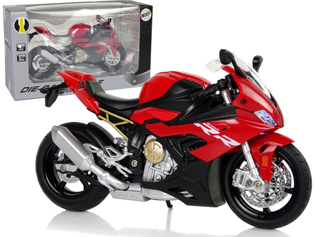 Motorrad Modell BMW S1000RR Rote Sounds Lichter