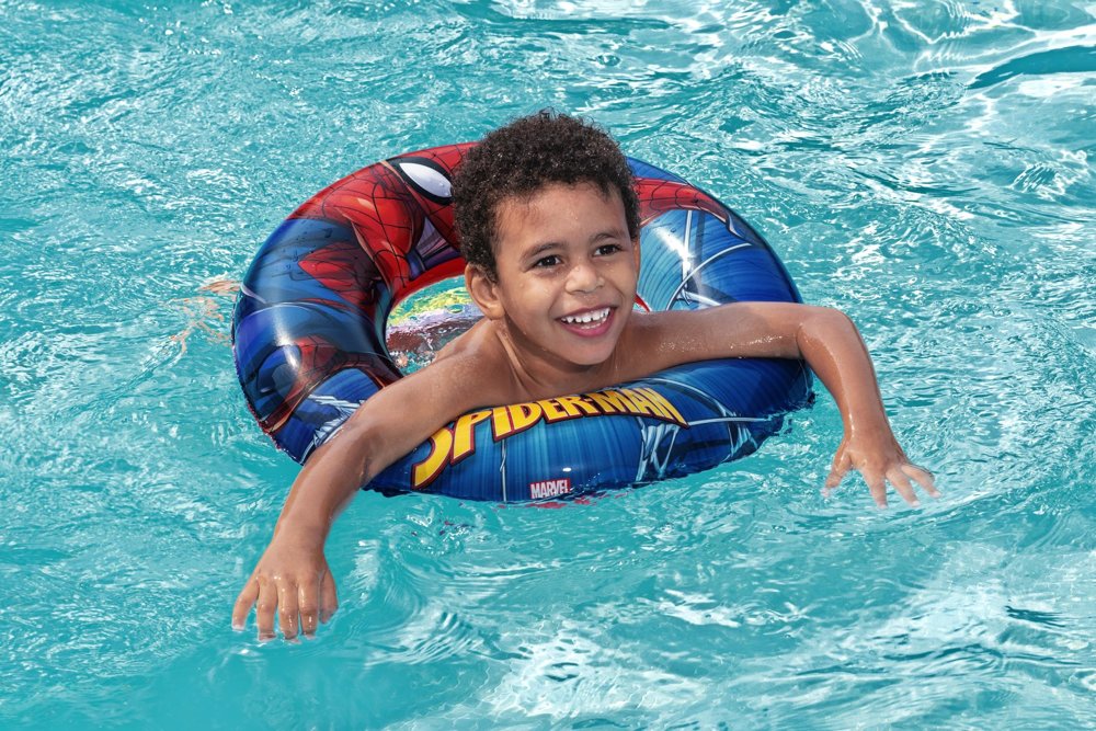 Schwimm Spiderman Kinder Schwimmbad Meer Kind schutz Aufblasbar 
