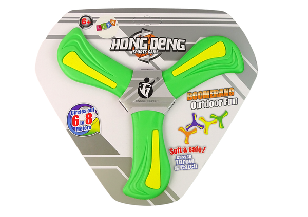 Bumerang fliegender Scheibenwerfer grun Für Kinder