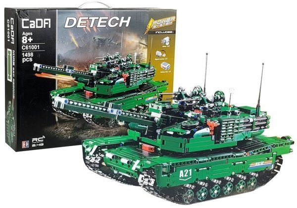 Construct Bricks Panzer R/C 2.4G 1498 Stück