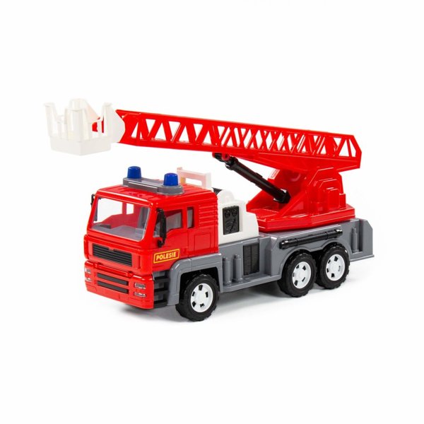Feuerwehrauto "Almaz" Ausziehbare Leiter 70 cm Rot 88956
