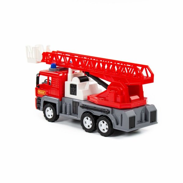 Feuerwehrauto "Almaz" Ausziehbare Leiter 70 cm Rot 88956