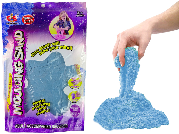 Kinetic Sand Farbe Blau  Packung mit 500g